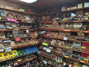 Cigar room at Tobacconist & Gifts